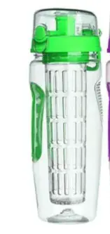 32Oz Fruit Infusing Infuser Water Bottle Water Fruit Bottle BPA Free Plastic