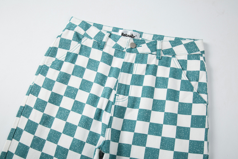 Title 3, Mens and Womens Fashion Casual Checkerboard P...