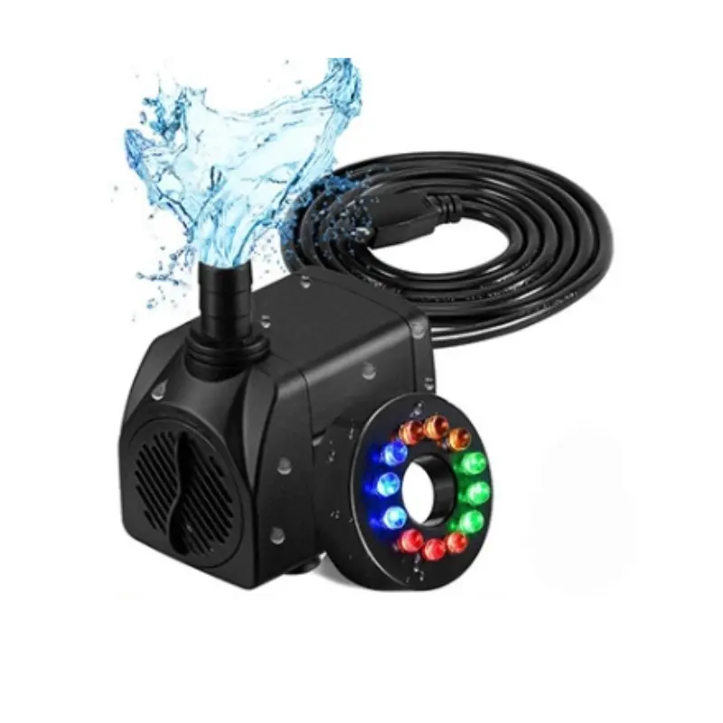 16W 900l H Submersible Water Pump with 2 Spray
