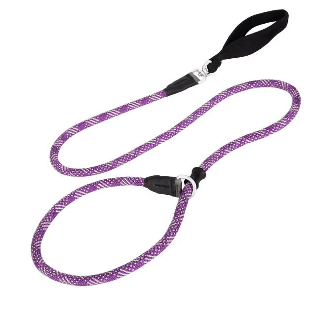 Fashion Simple Pet Dog Leash Explosion proof Punch Purple - Shop at LoveMi