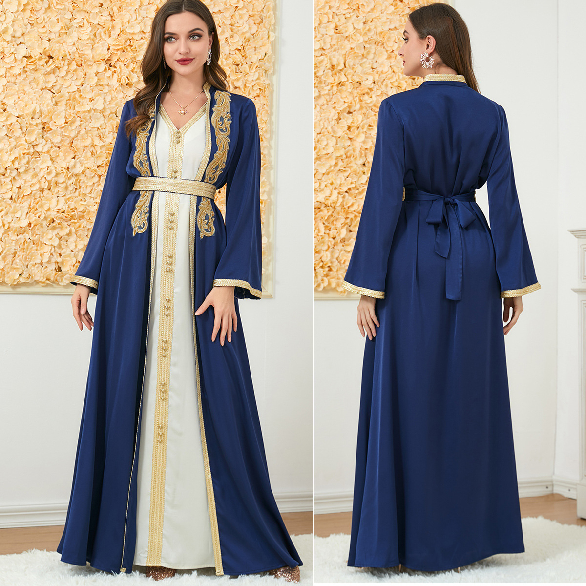 Women's Wear A Two piece Foreign Trade Dress Royal Blue - Shop at LoveMi