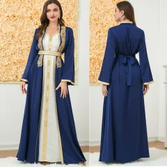 Women's Wear A Two-piece Foreign Trade Dress - Royal Blue - View 1