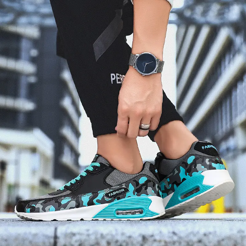 Cushioned Shock Absorber Lightweight Running Shoes