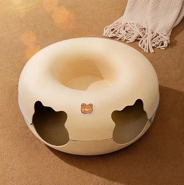 Cat Tunnel BedCat Nest Four Seasons Universal Summer Sleep Internet Red Donut Do