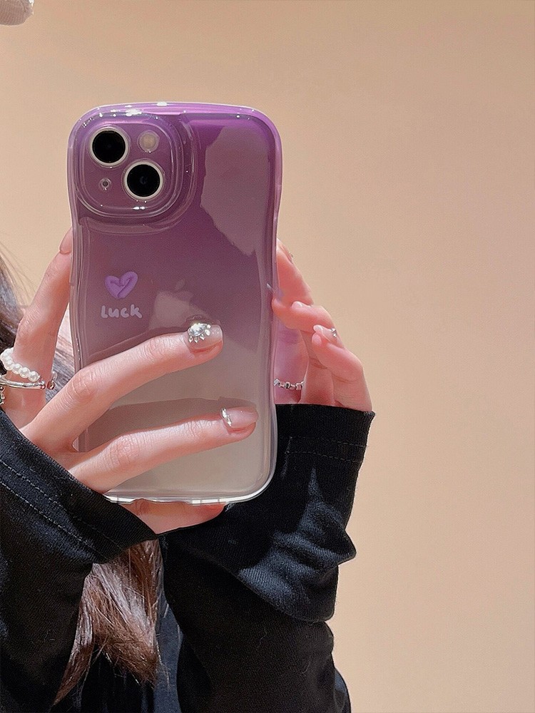 Ins Smudge-dyed Mobile Phone Protective Case