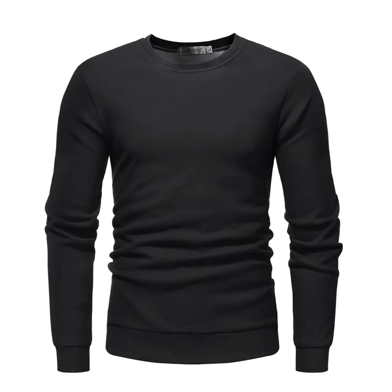 Long-sleeved Cotton Simple Youth Straight Sweater Bottoming Shirt