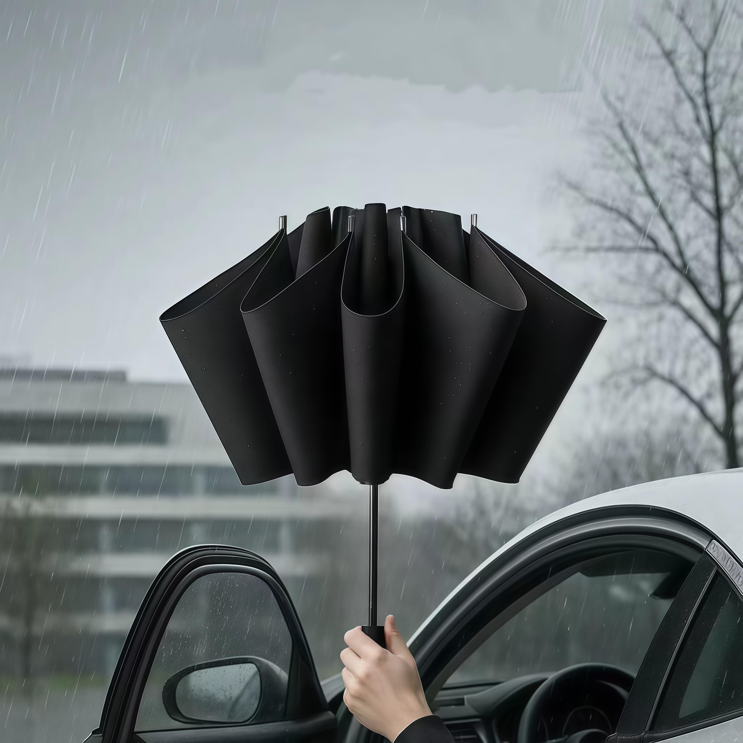 Double Umbrella, 12-rib Reinforced, Windproof And Waterproof, A Must-have Multi-functional Umbrella For Heavy Rain.Self-pickup Only. image 15