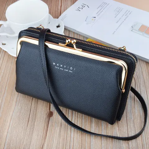 Lock Crossbody Bags Women Shoulder Bag Clutch Ladies Mobile