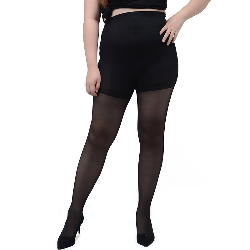 Ultra-thin Plus Fertilizer Plus Size Base All-in-one Stockings
