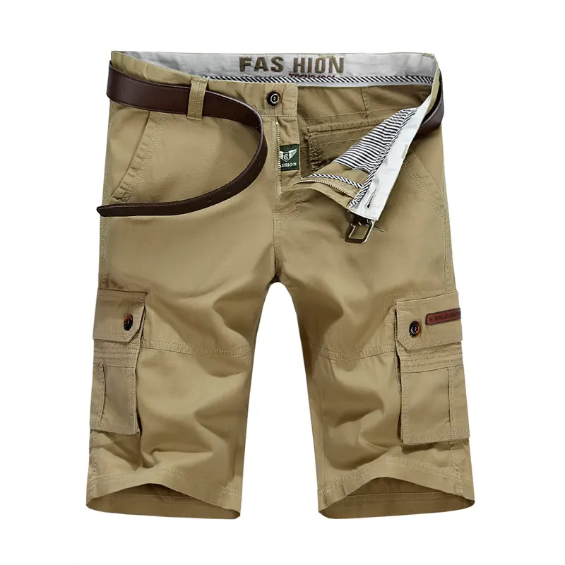 Summer New Style Multi-bag Tooling Five-point Pants Men's Fashion