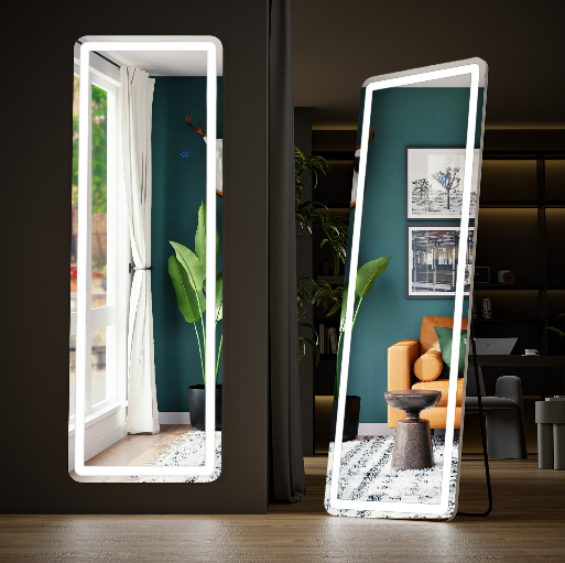 3 Color Lighting Mirror With LED Lights image 24