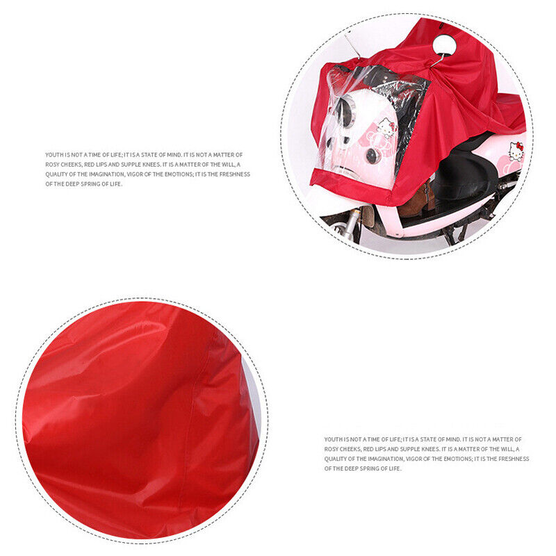 Universeller Wasserdichter Regenmantel Fr Elektromobile, Kapuzenponcho