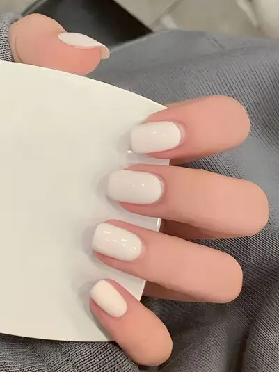 Of Short Oval Acrylic Nail Stickers