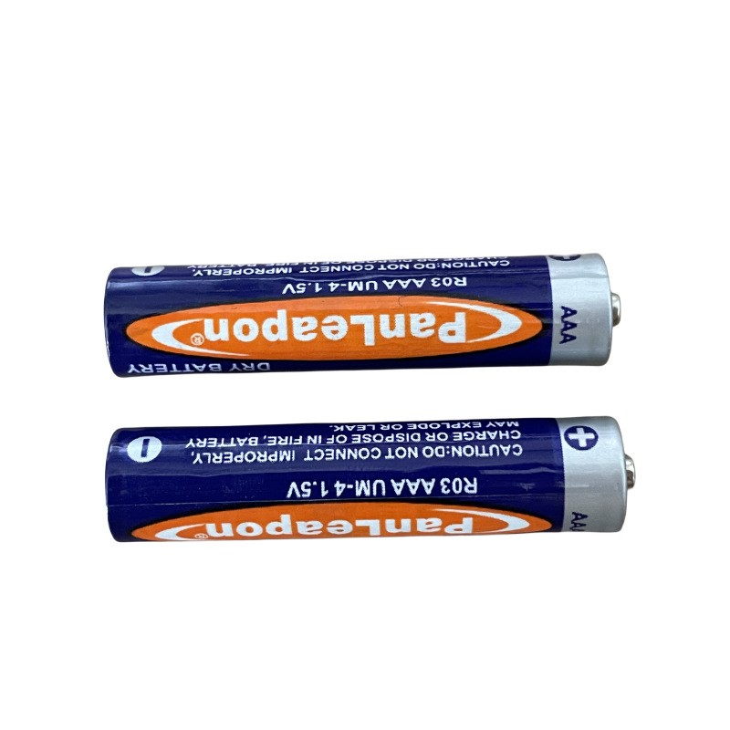 8Pcs 1.5V AAA Batteries R03p Cell Zinc-Carbon For TV Remote Household Batteries