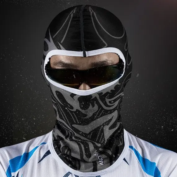 Ice Silk Head Cover Men's Sunscreen Mask