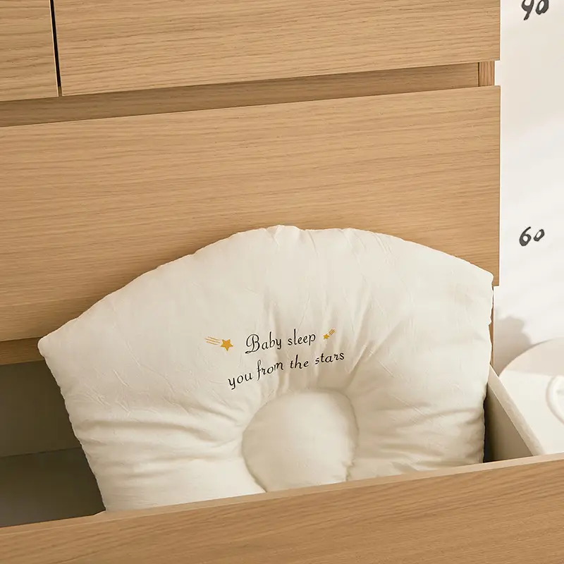 Baby Pillow 0-2 Years Old Pure Cotton Infant Child Shaping Correction Prevent Flat Head Neck Support Anti Roll Newborn Simple