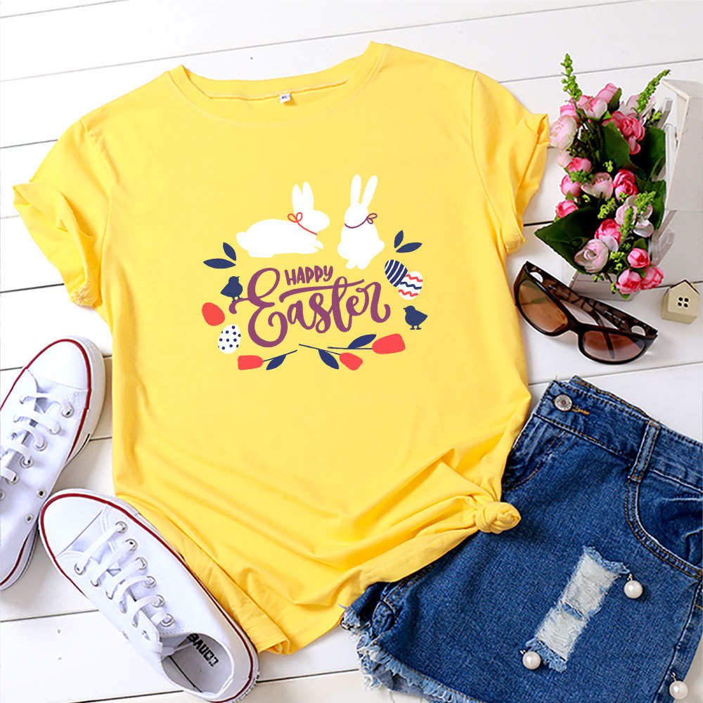 Title 4, Cotton Easter Short Sleeve Women