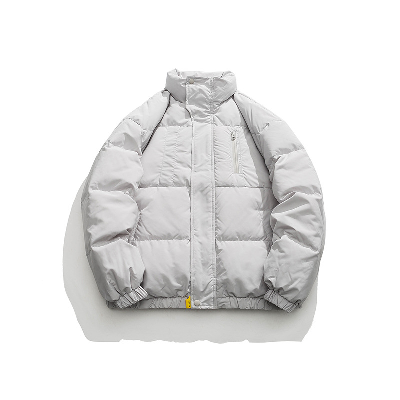 Men's Fashion Casual Stand Collar Waterproof Down Jacket