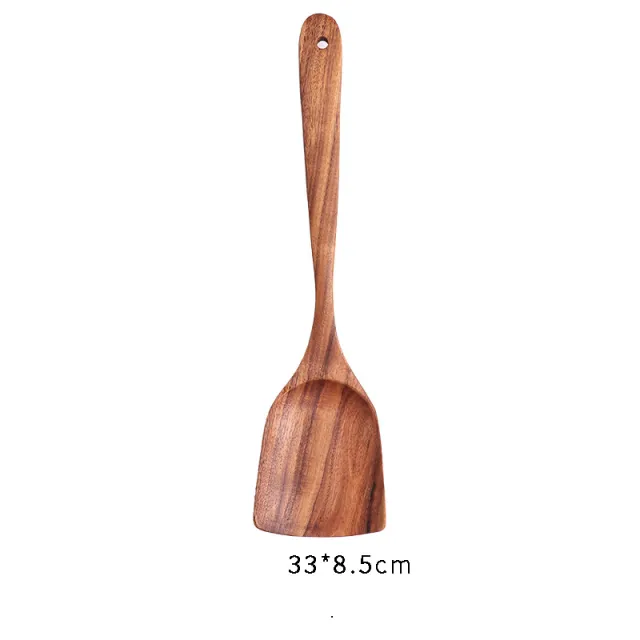 Japanese Style Wooden Nonstick Soup Spoon Spatula Spatula - Shop at LoveMi