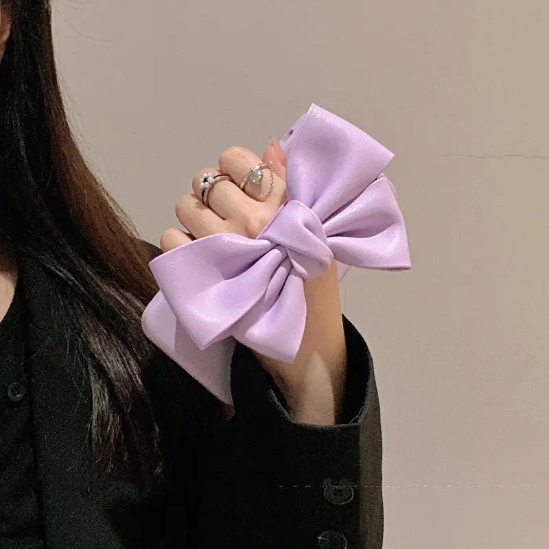 Sweet Big Bow Purple Phone Case
