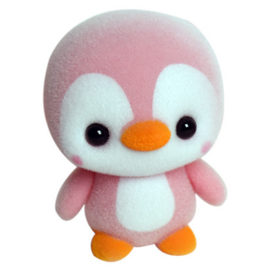 Pink penguin