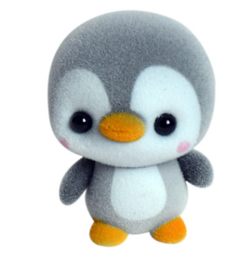 Grey penguin