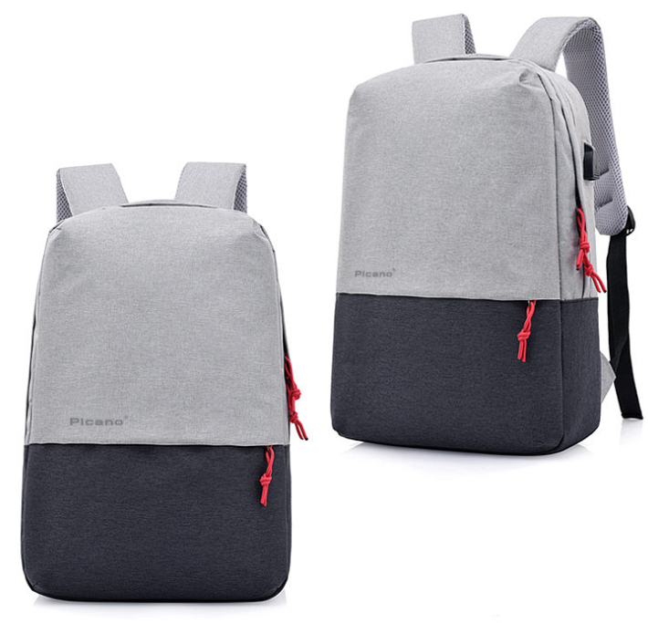 Cross border Picano custom computer bag backpack leisure student package men and women multi-functional USB charging knapsack 11