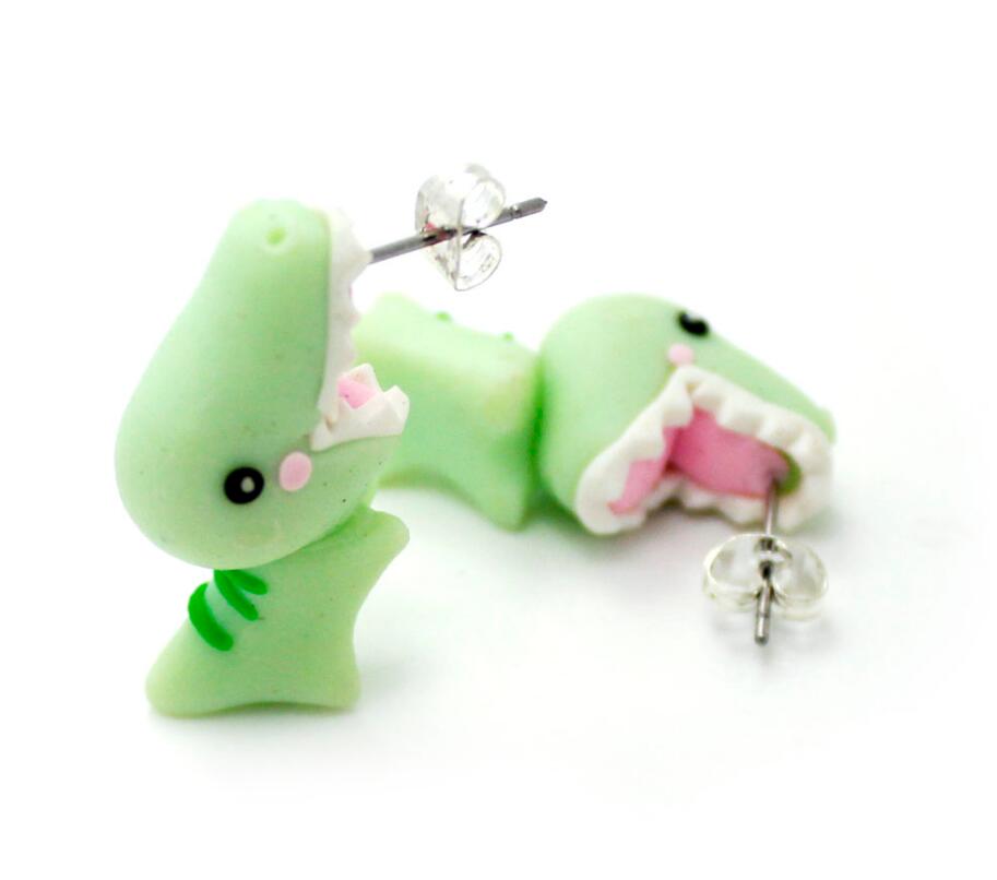 Dino Stud Earrings And Pack