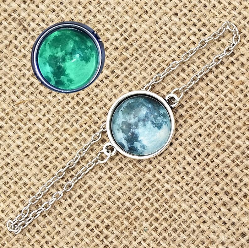 In the dark crystal bracelet jewelry bracelets & bangles bright stars series planet glass roundel.