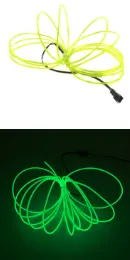 Flag Clown EL Cold Light Mask Harvest Day payday2 Theme Glowing Mask Prom Trick Dance Mask - Fluorescent Green