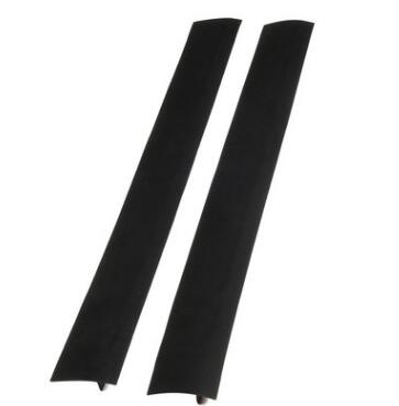 Gas Stove Protective Pad Inserted To Prevent Oil Pollution Black 2Pcs - Shop at LoveMi