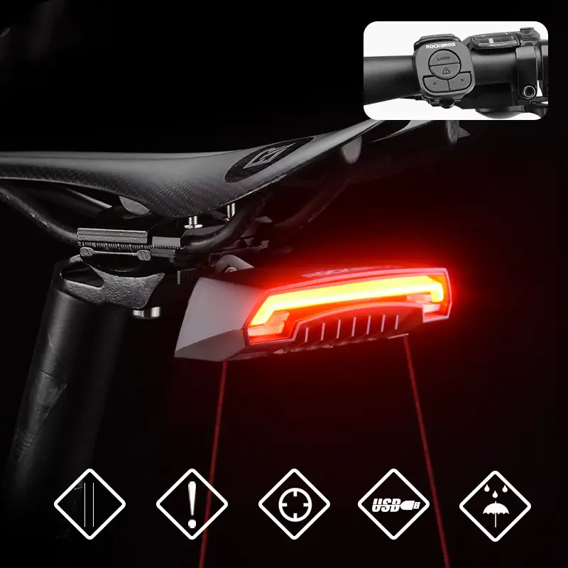 Smart Remote Control Bicycle Riding Laser LED