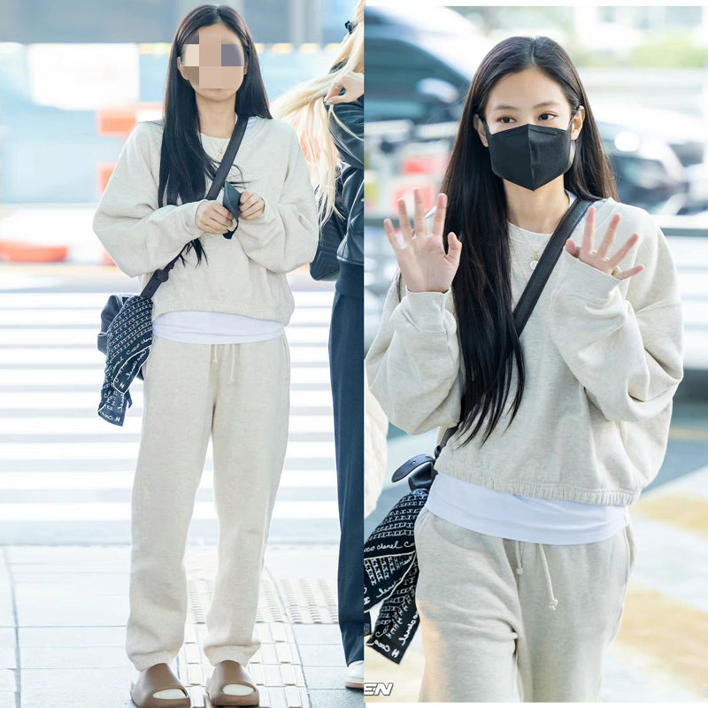 Milk Department Fashion Leisure Sports Hoodie Hoodie Pants Female