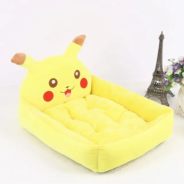 Winter Warm Puppy Cat Bed Sofa Washable Cartoon Pet Beds For Small Dogs CatsPets Products Accessories Yellow - Shop at LoveMi