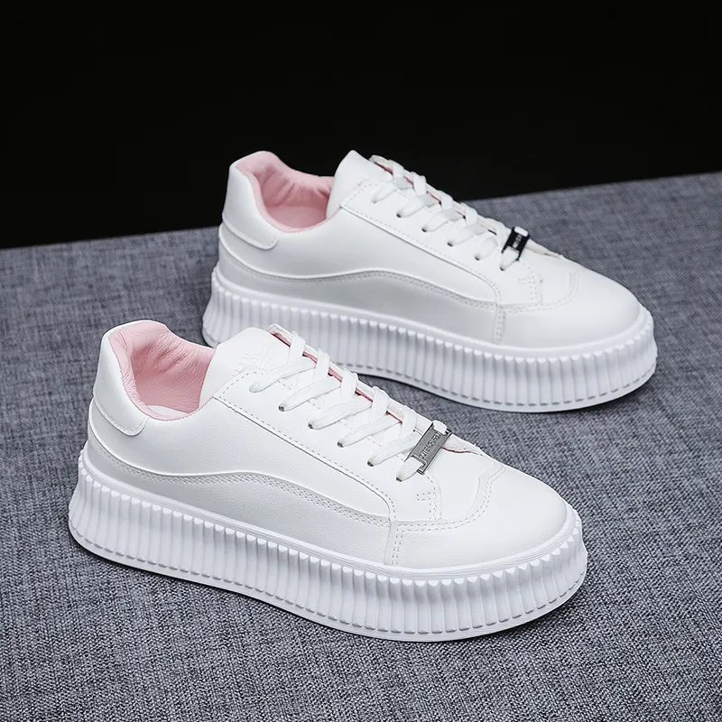 Women's New Style Casual Platform Shoes - White