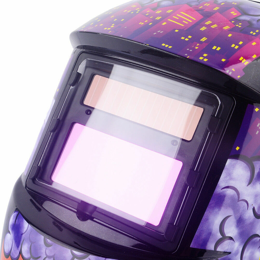 Auto Darkening Welding Helmet Mask Welders  Tig Solar Power Grinding