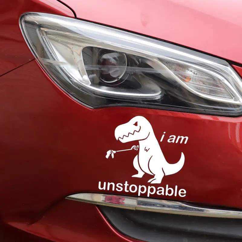 Cute Cartoon Dinosaur Car Sticker