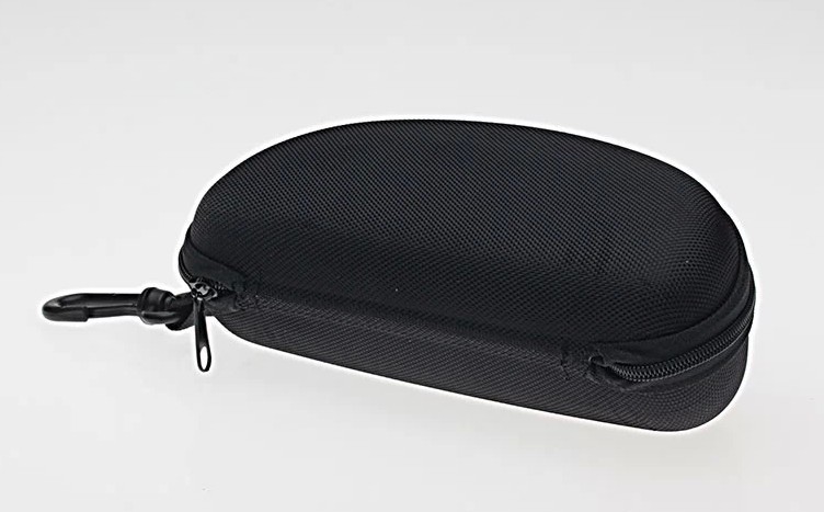 Black glasses case