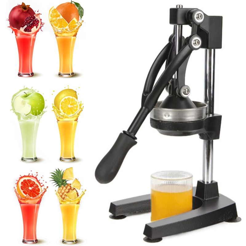 Grade Citrus Juicer Hand Press Manual Fruit Orange Juice D — image 7
