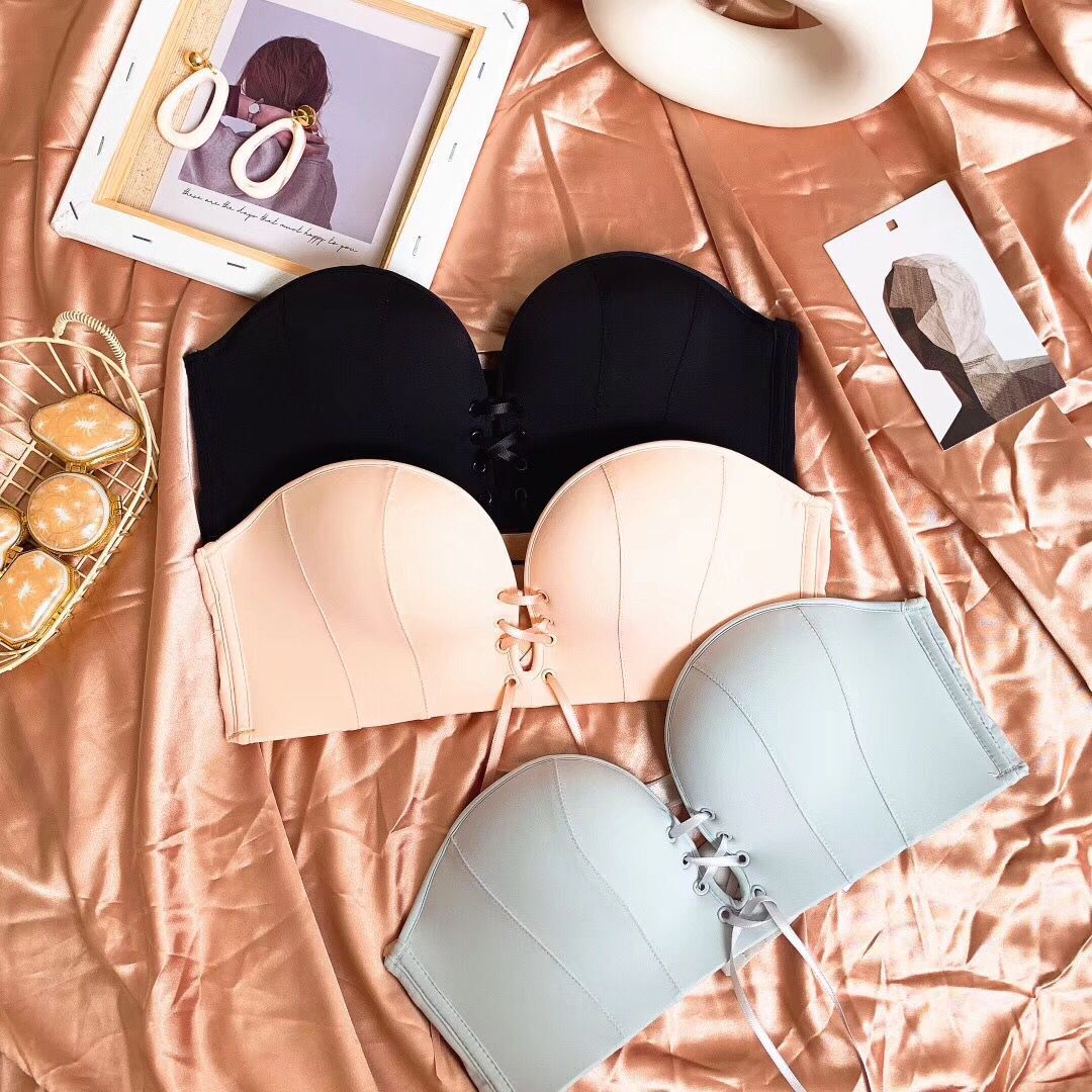 Title 3, Cross Back Push Up Bra Without Wire