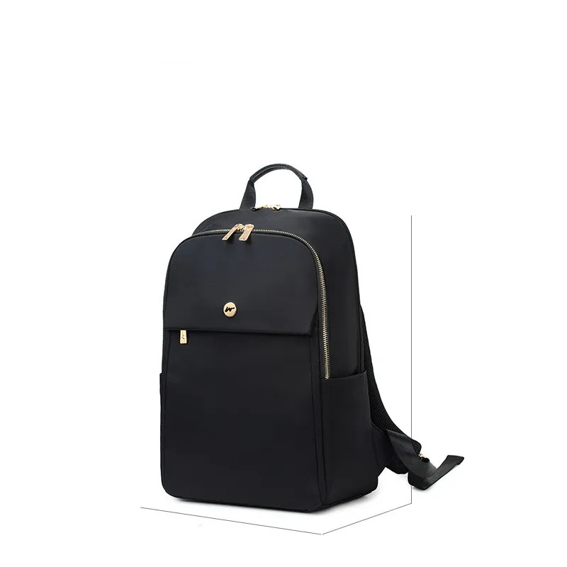 Women's Fashion Casual Large Capacity Lightweight Computer Bag - Black
