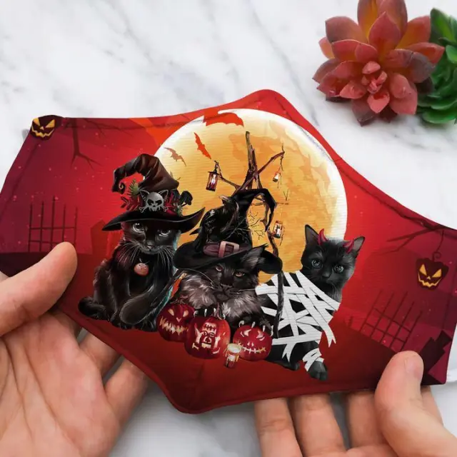 Cotton Anime Mask Funny Printing Dustproof And Breathable 5 Style - Shop at LoveMi