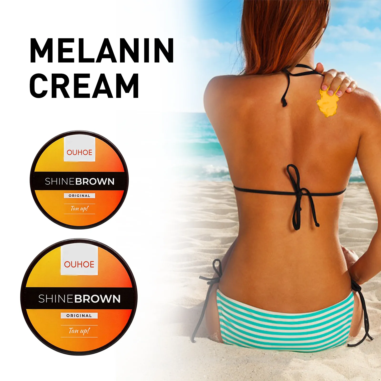 Intensive Tanning Luxe Gel Body Tanning Cream After Sun Repair Combination Aloe Vera Gel Wheat Complexion Beach Bronzer Summer Gadgets – image 7