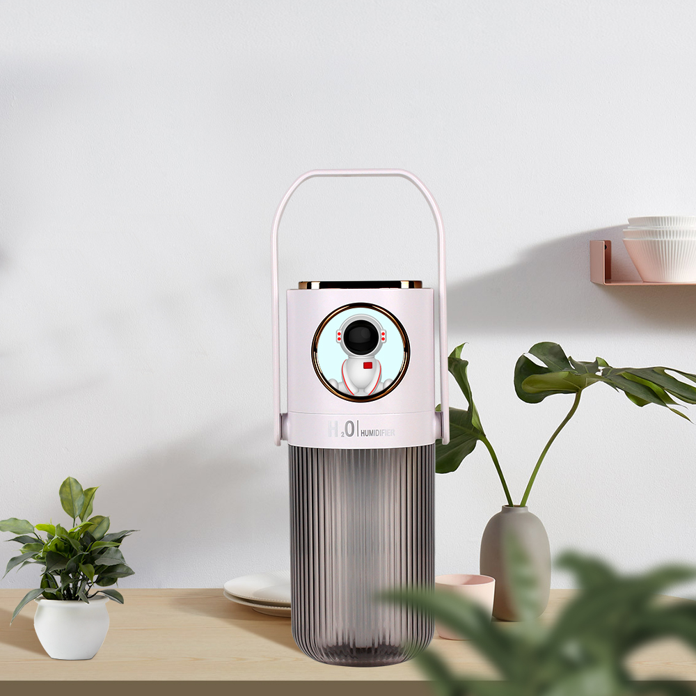 HOMEFISH New Arrival 300ml Humidifier 2000mah Battery Operation Air Humidifier For Bedroom — foto 3