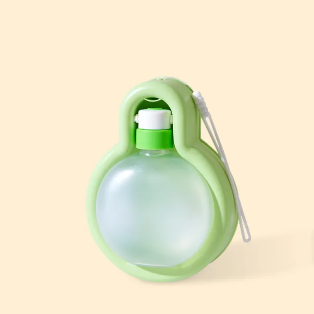 Pet Travel Cup Portable Drinking Cup For Pets Yurt Dog Water Jug Drinking Supplies Balloon Green - Shop at LoveMi
