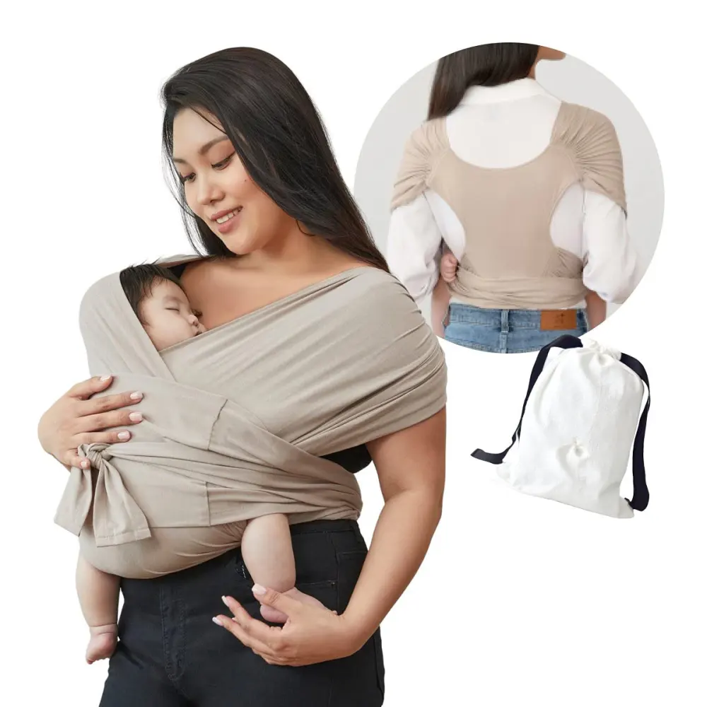 Summer Cotton Cross Simple Baby Carrier