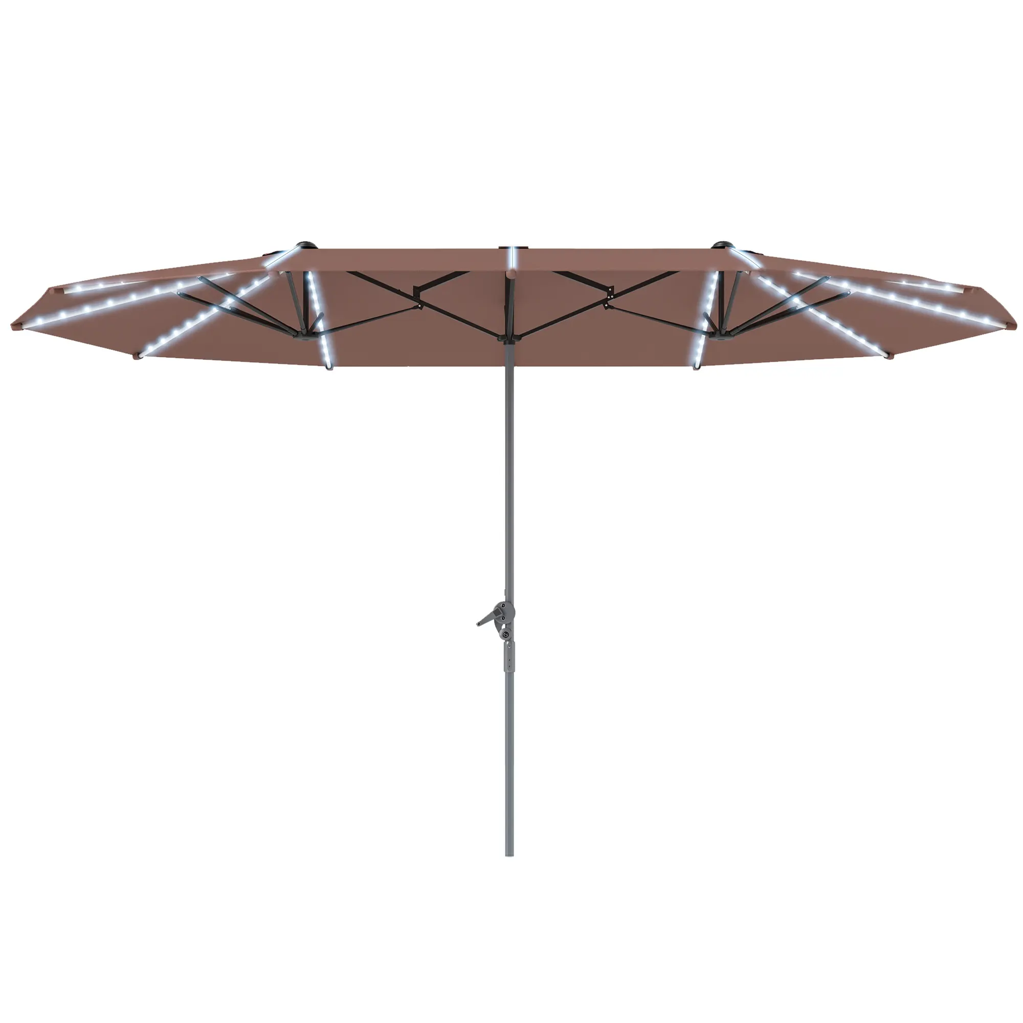 15ft Double-Sided Outdoor Umbrella