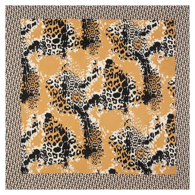 Fashion Home Color Leopard Twill Scarf 37Style - Shop at LoveMi