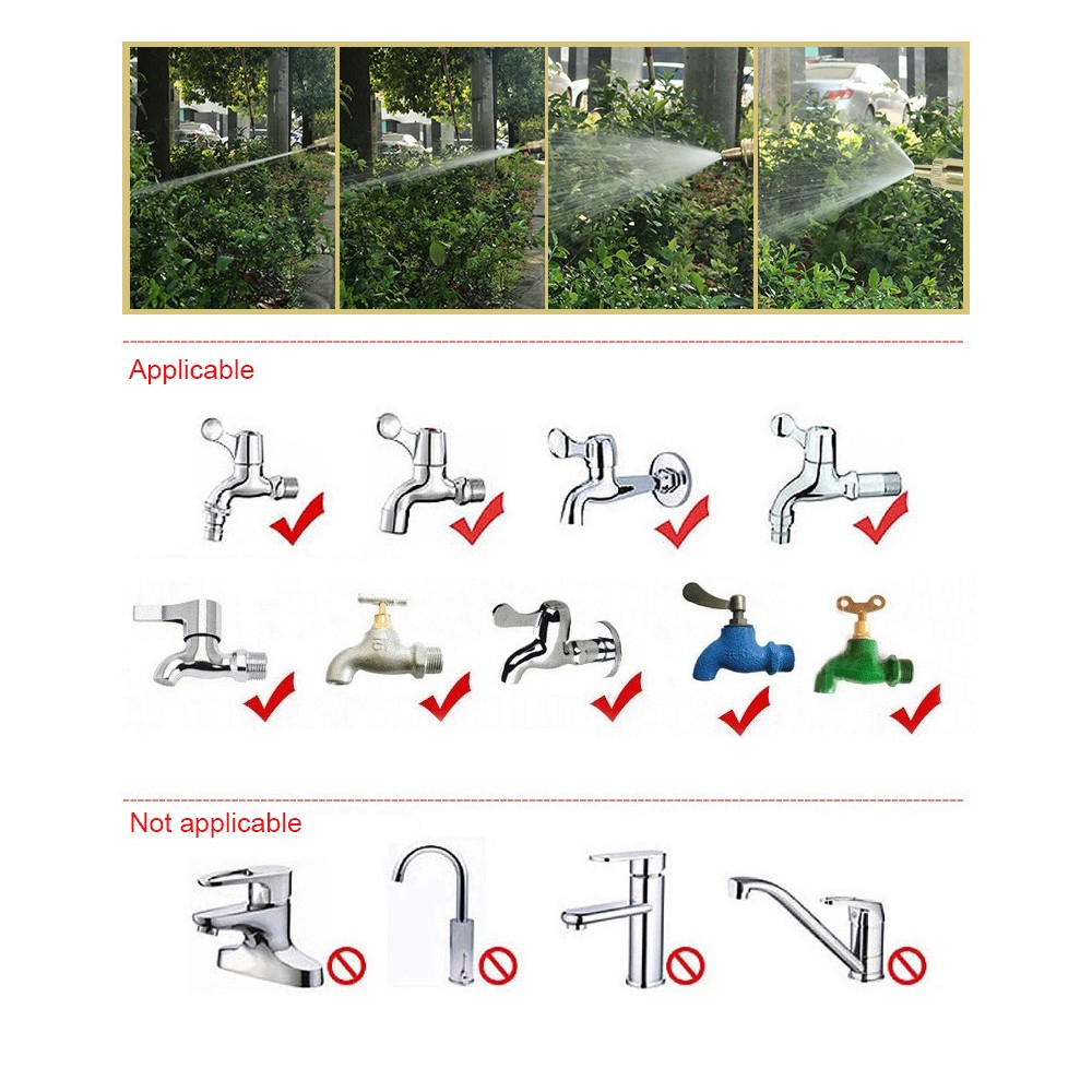 Ayovoch Jet High Pressure Power Washer Water Spray Gun For Garden Car 20M Hose — image 4