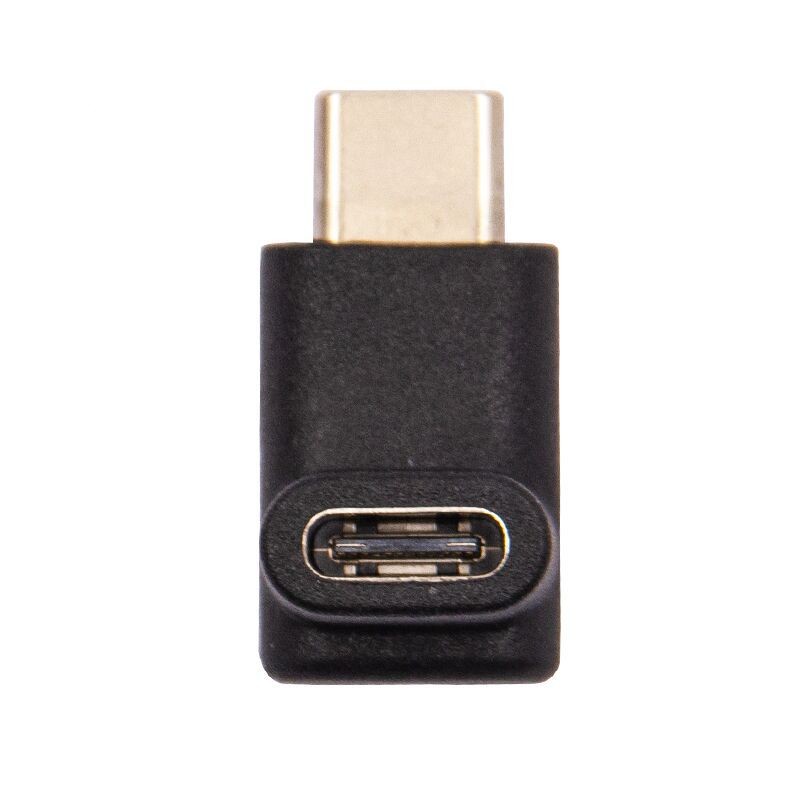 Title 3, Usb 90 Degree Type-c Male To Female Adapter